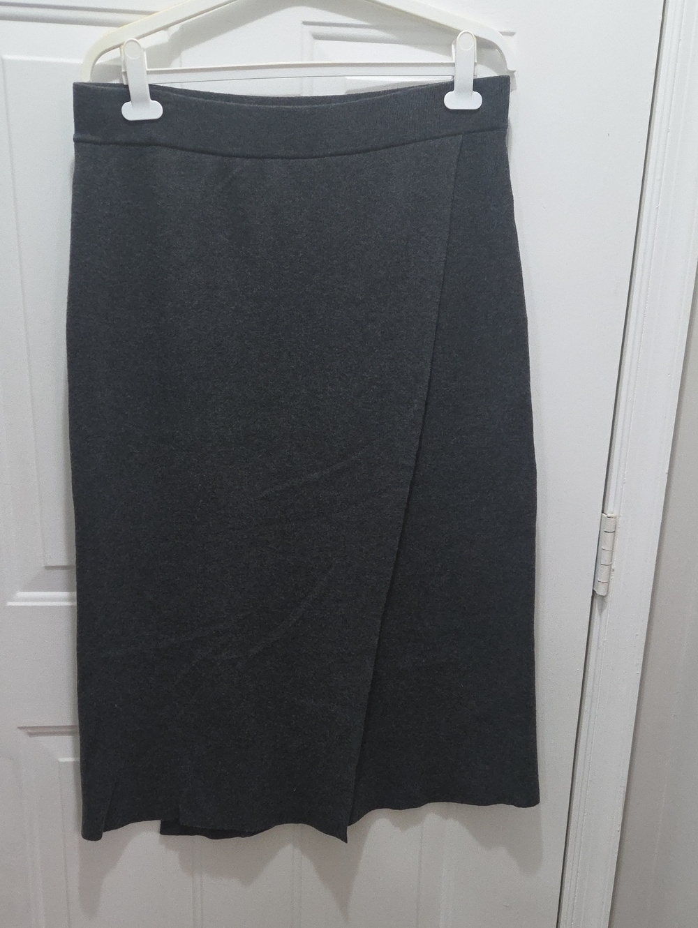 A New Day Classic Dark Gray Women's Wrap Skirt XXL